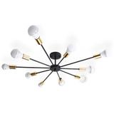 Lampe Spider 10 Black Gold APP503-10C