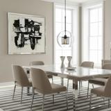 Hängelampe Glas Black Loft APP558-1CP 25cm