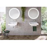 Mirror LED 60cm MMJ BRUSH SILVER