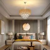 Lampa Wisząca z Kryształami G062-CP 50CM ZŁOTA