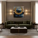 KINKIET ŚCIENNY APP1761-1W Szczotkowane Złoto