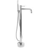 Vloeren  badmengkraan Rea Lungo Diamond Chrome