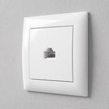Gniazdo RJ45 OSTE JNH010-S Białe