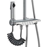 Zestaw PRYSZNICOWY REA Savio z wyświetlaczem LED Chrom