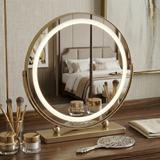 Mirror LED MAKE-UP L.Gold 40 cm