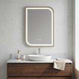 Огледало LED ZONE 80X60  GOLD BRUSH