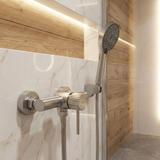 Robinet de douche REA Lungo Stripe BRUSH NICKEL