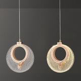 Kristall-Hängelampe  LHJ110-1CP LIGHT ROSE GOLD