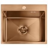 Zlewozmywak stalowy REA Leo 50 Miedź szczotkowana