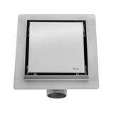 Lineaire afvoer REA NEO Brush Steel 12x12