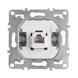 Gniazdo RJ45 OSTE JNH010-S Szare