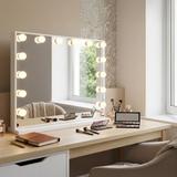 Lustro LED Hollywood Białe 80x60