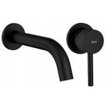 Robinet encastré Rea Lungo Black Mat + Box