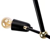 Lampe APP1708-4CP BLACK + GOLD