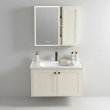 Conjunto de muebles de baño con lavabo Monti 60cm Creme