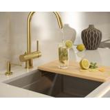 Robinet de cuisine REA Caren BRUSH GOLD