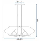 Deckenlampe APP1037-5CP