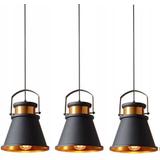 Deckenlampe ASTI AAA Black /Gold