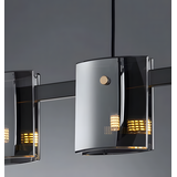 Deckenleuchte APP1706-5CP GREY G9