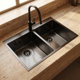 Νεροχύτης από μαύρο ατσάλι Rea Joel Black