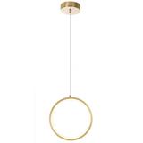 LAMPA WISZĄCA LED G112-CP Złota