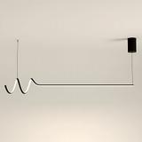 Hängelampe LHJ030-CP 120cm SCHWARZ