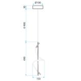 Lampe LED G015-CP Gold