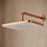 Stačiakampė lietaus dušo galva REA JS-032 Brushed Copper