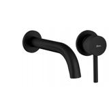 Robinet encastré Rea Lungo Black Mat + Box