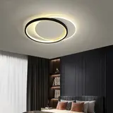 Ceiling lamp LHJ076-C BLACK 40 CM LED