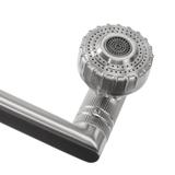 Baterie pentru baie Rea PACO Nickel Brush INOX High