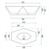 Umywalka Nablatowa Basaro Eurus