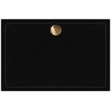 Sprchová akrylová vanička Savoy 80x100 - černá