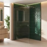 Dušo siena Rea Flexi Transparent / Chrome 70