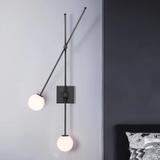 Wandlampe APP1595-2W black