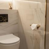 Uchwyt na papier toaletowy 109 Til Złoty Szczotkowany