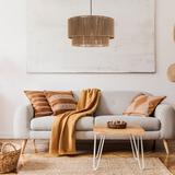 Hängelampe APP1836-1CP NATURE BLACK