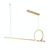 Lampe LED LHJ111-CP C BRUSH GOLD