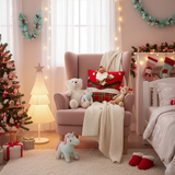 Poszewka świąteczna na poduszkę 40x40 RED YX021