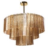 Hängelampe für die Decke APP1677-8CP Braun