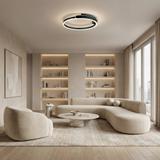 Lampa sufitowa LED APP1925-C Czarna