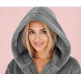 Bathrobe Nancy Grey + Socks S/M