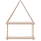 Półka ścienna drewniana 22 WHITE