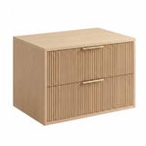 Bathroom vanity cabinet Rea Mono 60cm Beige