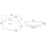 Vasque à poser REA Aura 51