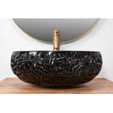 REA ICE BLACK lauapealne kraanikauss