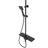 REA Bravo dušas komplekts melns