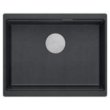 évier en granit Logan 100 Black Metallic