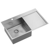 Stainless steel sink RUSSEL 111 BRUSH NICKEL