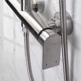 Conjunto de ducha Rea Hunter Brush Nickel